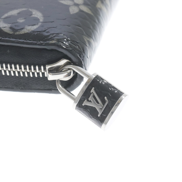 Louis Vuitton Monogram Python Zippy Wallet Leather Black - Picture 5 of 6